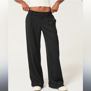 NWT HOLLISTER LIVVY LOW-RISE WIDE-LEG PANTS